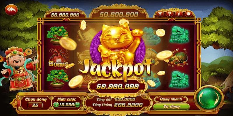 Nổ hũ Thần Tài nhận Jackpot cực khủng hàng tỷ đồng